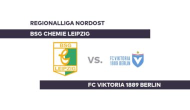 BSG Chemie Leipzig - FC Viktoria 1889 Berlin: Gelingt Leipzig die Trendwende? - Regionalliga Nordost