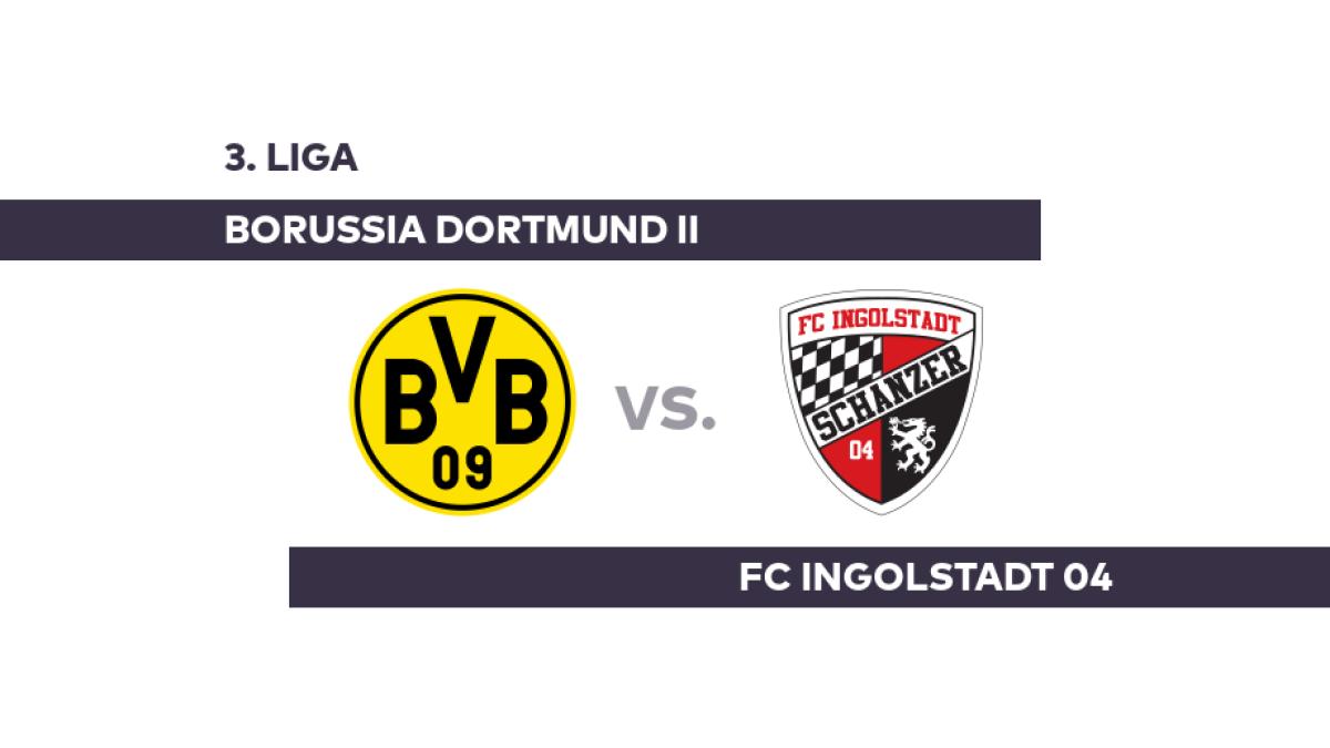 Borussia Dortmund II - FC Ingolstadt 04: Torfestival ohne Sieger - 3. Liga