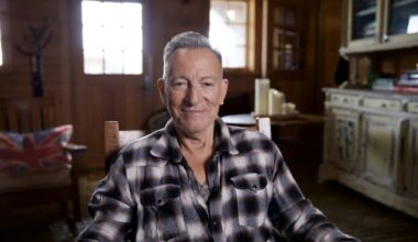 Bruce Springsteen hatte nach seinem ersten Auftritt in Großbritannien PTBS-Symptome