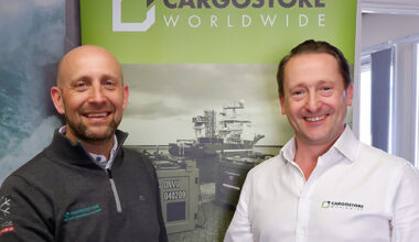 PB: L to R - Greg Spence of Reftrade UK and Andrew Hart of Cargostore Worldwide. / ©: Cargostore Worldwide