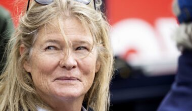 Charlene de Carvalho-Heineken vor dem Start des F1 Grand Prix von Großbritannien in Silverstone am 3. Juli 2022 in Northampton, England.