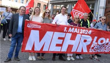 Zehntausende zu Demos der Gewerkschaften in NRW erwartet