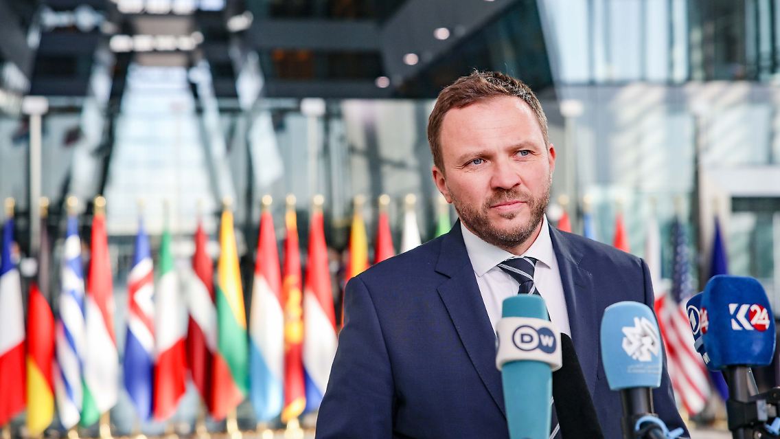 Der Außenminister von Estland, Margus Tsahkna.