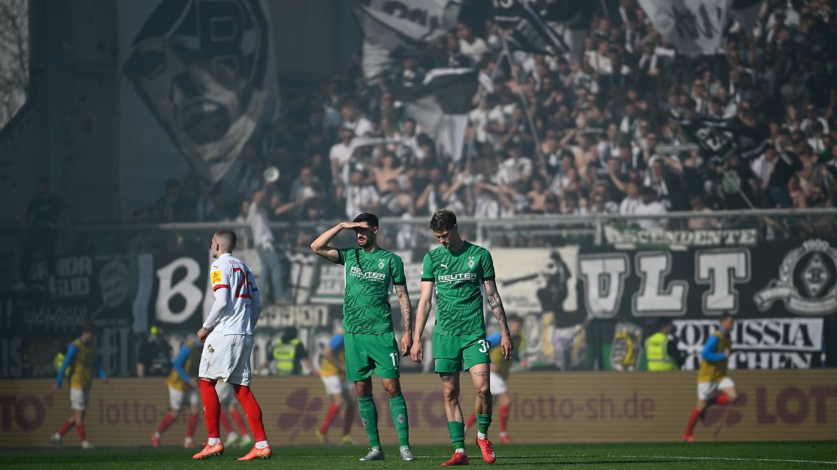 Nordrhein-Westfalen: Europa vertan? Gladbach hadert nach Tor-Festival in Kiel