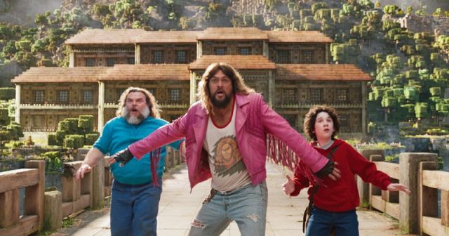 Jack Black und Jason Momoa spielen die Hauptrollen in Ein Minecraft Film (Abbildung: Warner Bros.)