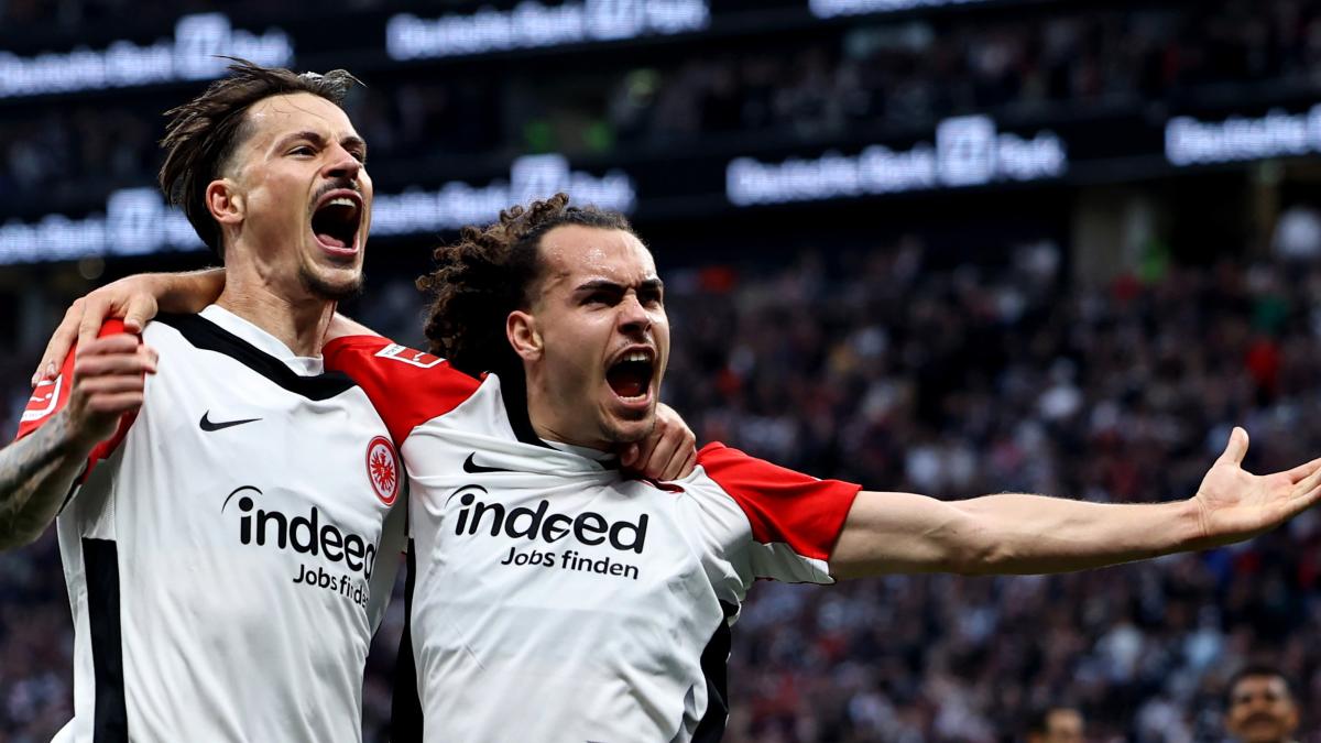 Eintracht Frankfurt demontiert RB Leipzig – Champions League ganz nah