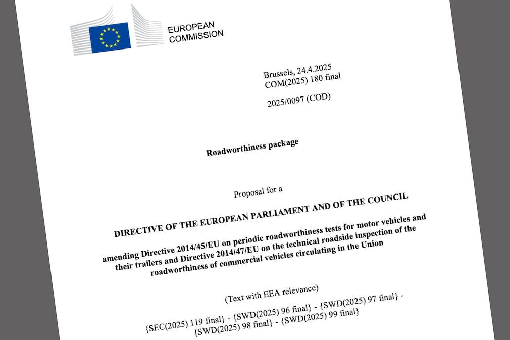 Erste Seite des Vorschlags der EU-Kommission