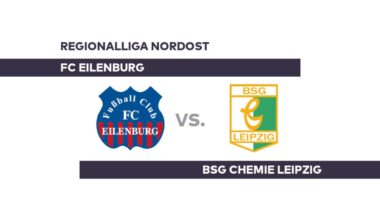 FC Eilenburg - BSG Chemie Leipzig: Eilenburg und Leipzig trennen sich torlos - Regionalliga Nordost