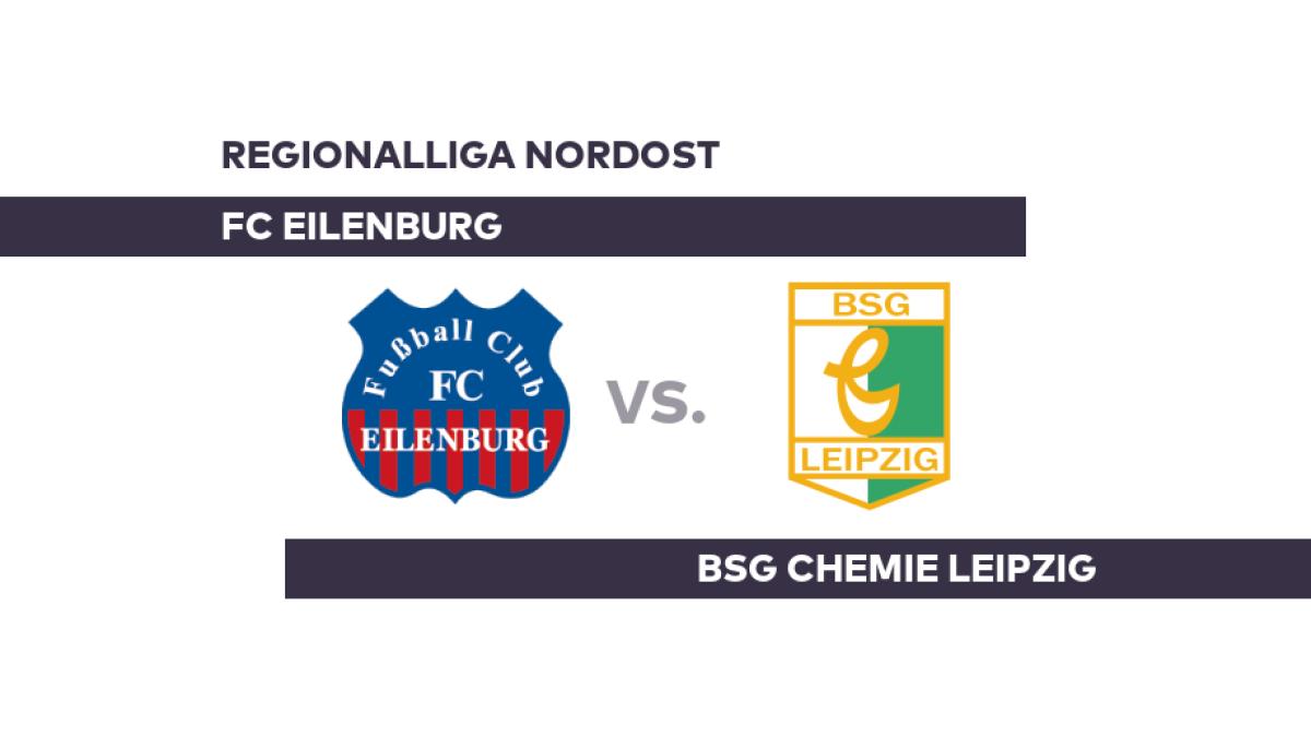 FC Eilenburg - BSG Chemie Leipzig: Eilenburg und Leipzig trennen sich torlos - Regionalliga Nordost