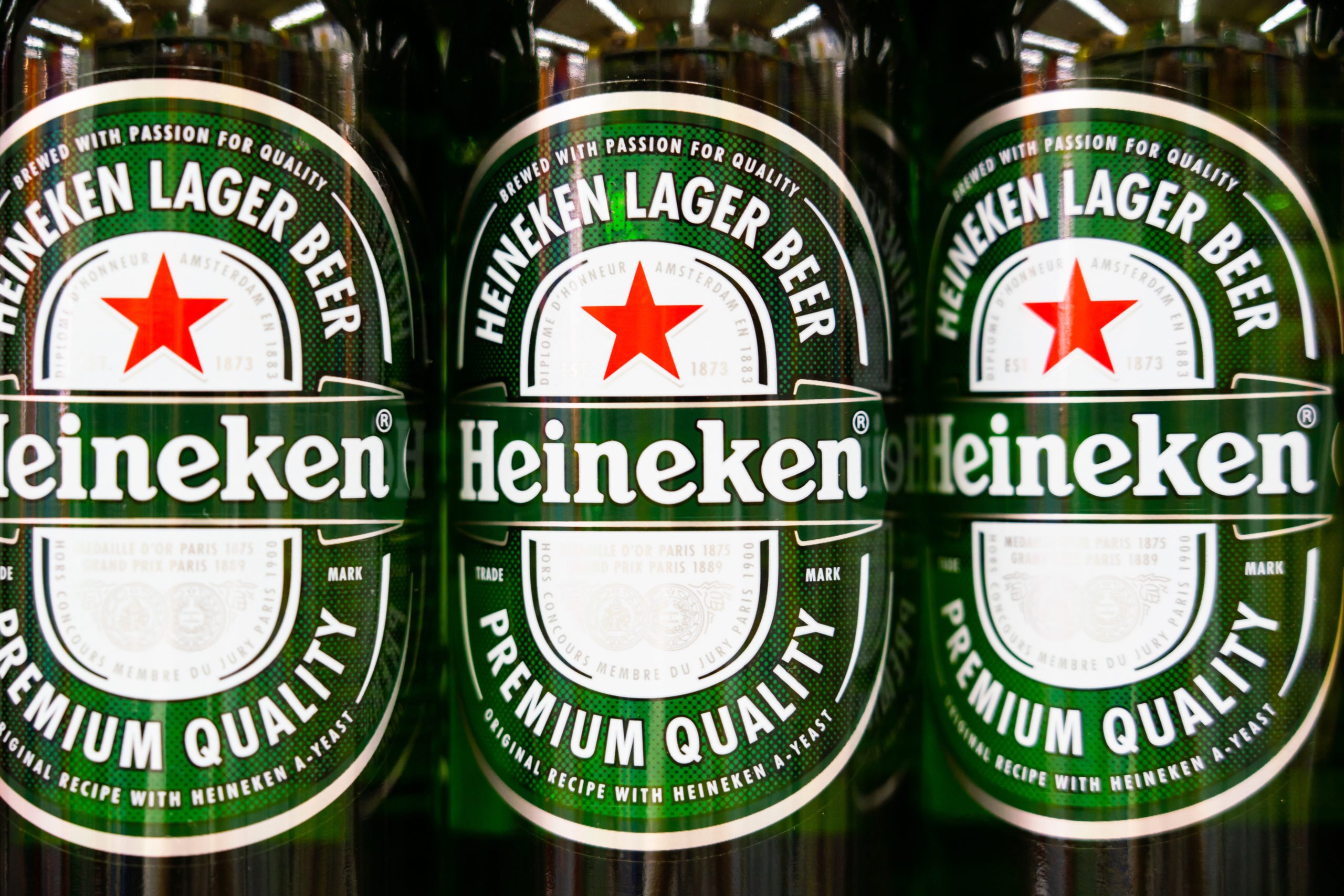 Heutzutage ist Heineken der zweitgrößte Brau-Konzern der Welt. 