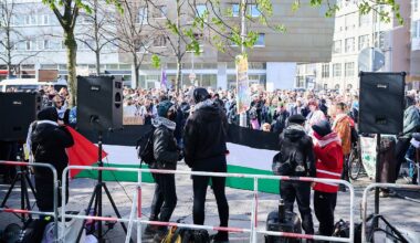 Berlin & Brandenburg: Ausreise von EU-Bürgern - Pro-Palästina-Protest