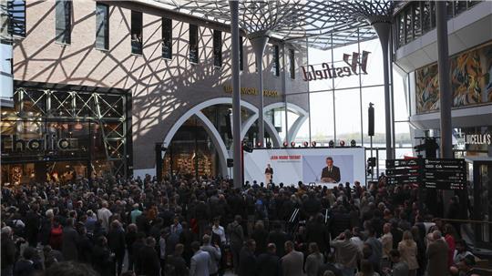 Hamburg hat eine neue Shopping-Mall: Westfield Überseequartier eröffnet