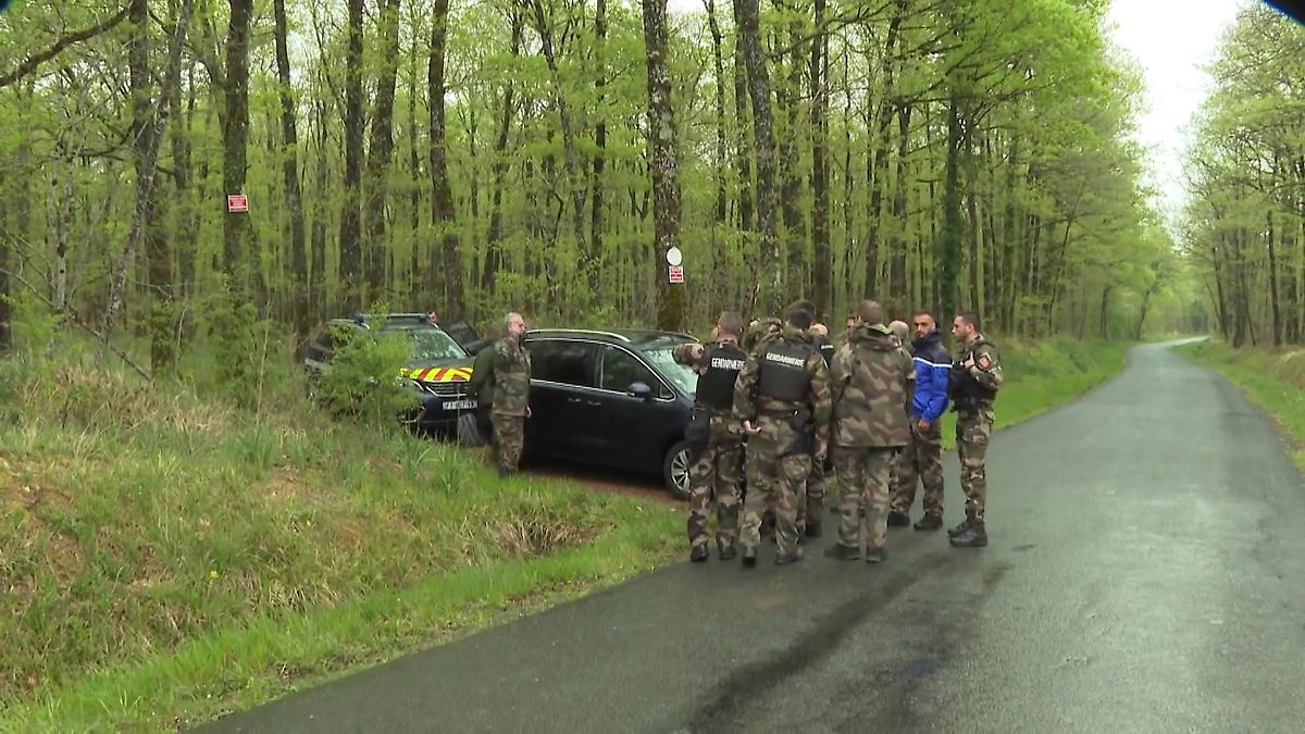 Die französische Polizei sucht nach der Joggerin.