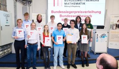 Bundeswettbewerb Mathematik 2024: Bundessiegerinnen und Bundessieger ausgezeichnet