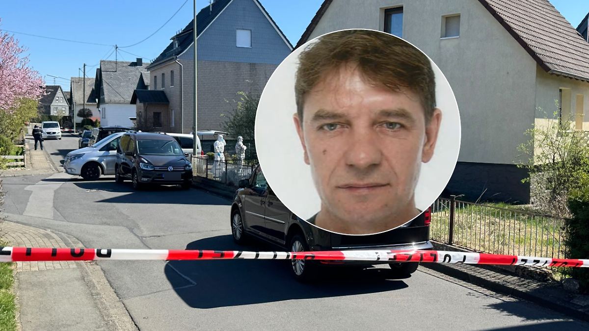 Die Polizei sucht nach der Blut-Tat in Weitefeld nach Alexander Meisner (61).