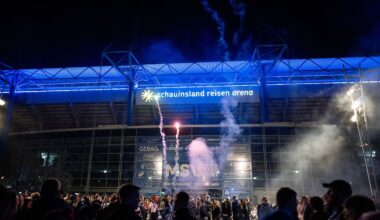 Bierfontänen, zurück in 3. Liga: Traditionsklub MSV Duisburg steigt mit Megaparty auf