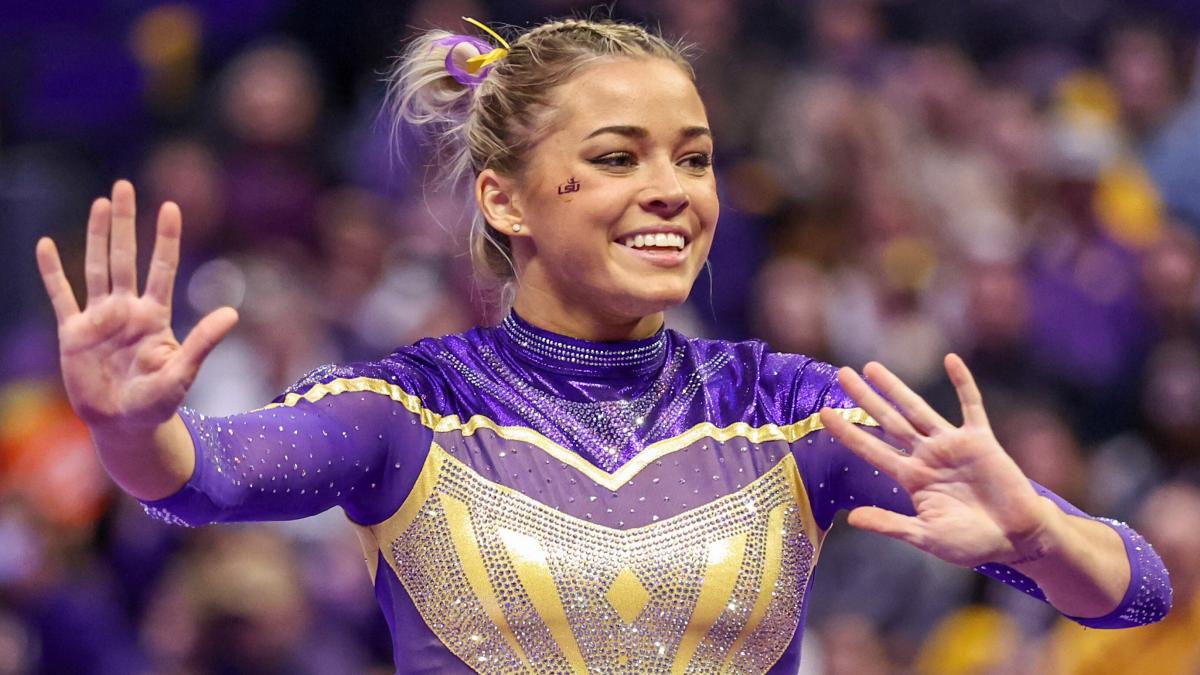 Turnstar Olivia Livvy Dunne (22) beendet unter Tränen ihre Karriere