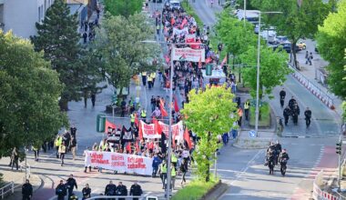 Berlin & Brandenburg: Demo für höhere Löhne zieht friedlich durch den Wedding