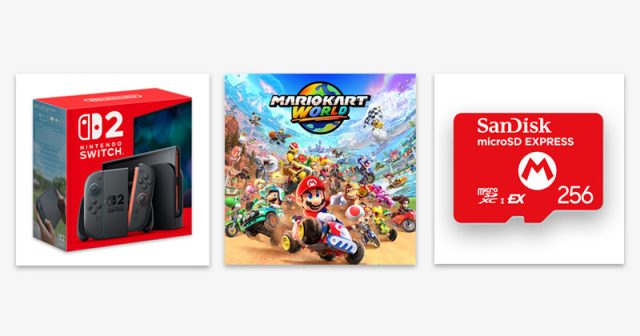 Konsole, Spiele, Speicherkarten: Nintendo zieht zum Launch der Switch 2 deutlich die Preisschraube an (Abbildungen: Nintendo)