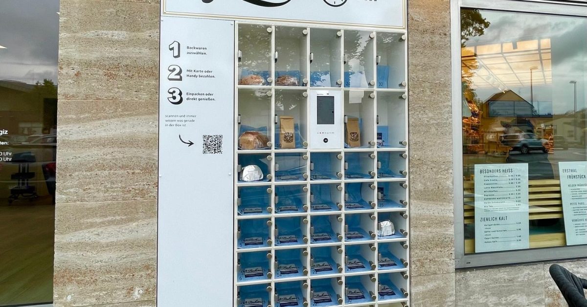 Düsseldorf: 24/7 frisches Brot - hier steht der "Brotautomat"