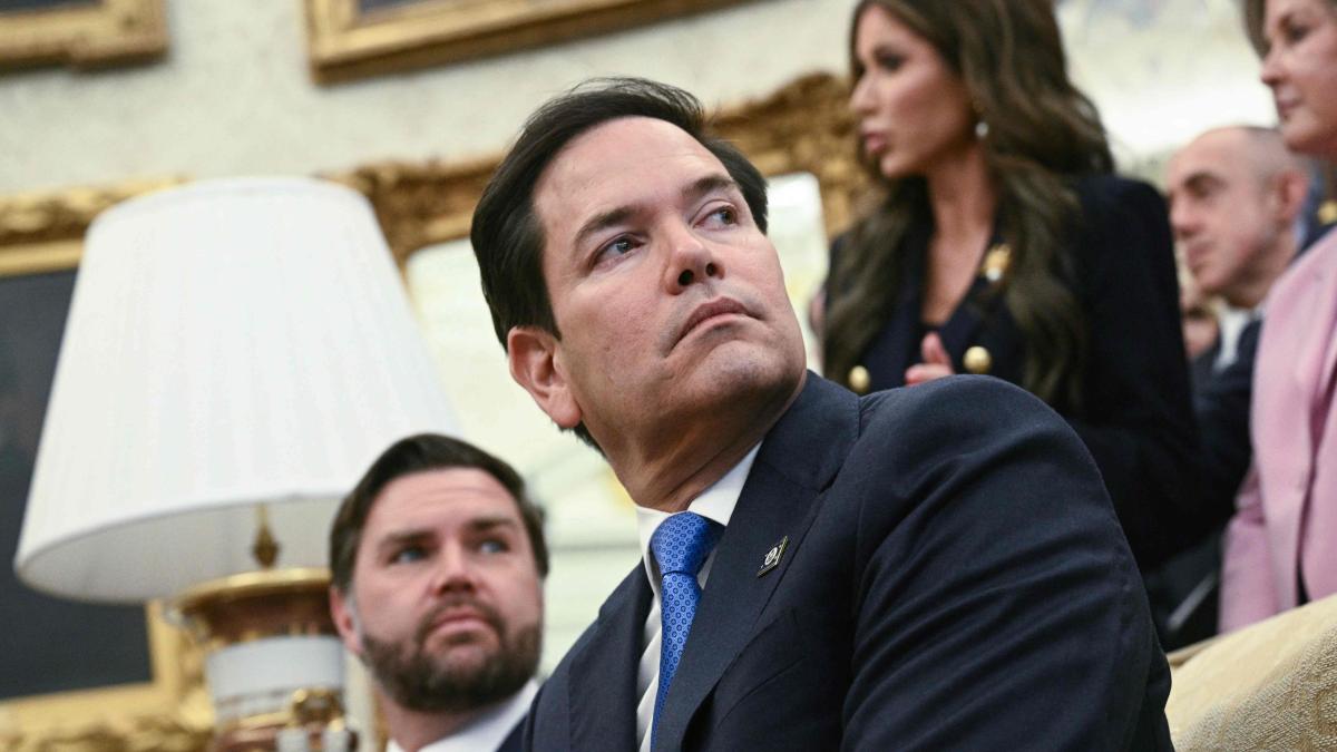 USA: Außenminister Marco Rubio kürzt sein Ministerium zusammen
