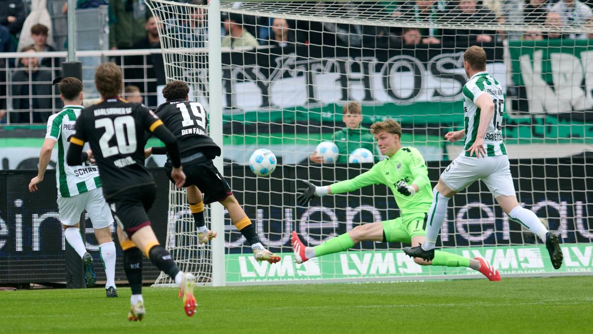 Münster erkämpft 1:1 gegen Karlsruhe