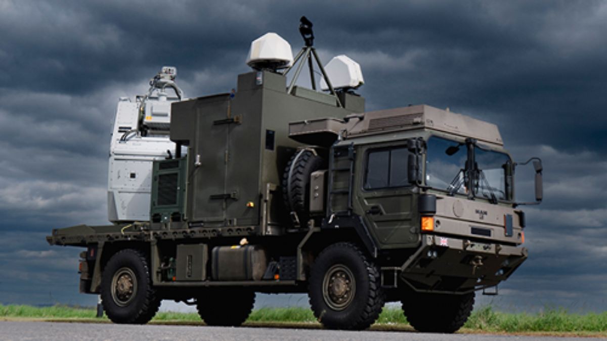 RapidDestroyer mit Funkwellen: Briten testen neue Waffe gegen Kampfdrohnen-Schwärme