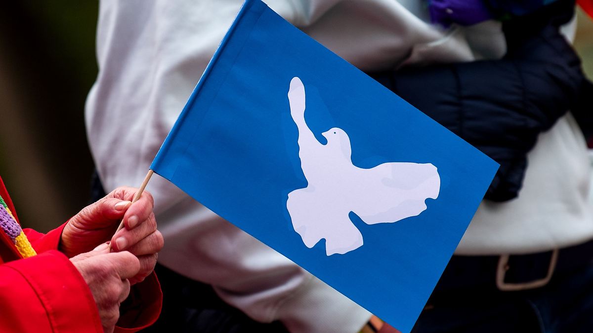 Hessen: Rund 1.100 Teilnehmer bei Ostermarsch-Abschluss in Frankfurt