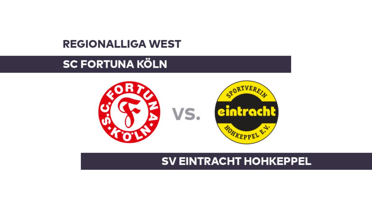 SC Fortuna Köln - SV Eintracht Hohkeppel: Sarpei ist dreimal zur Stelle - Regionalliga West
