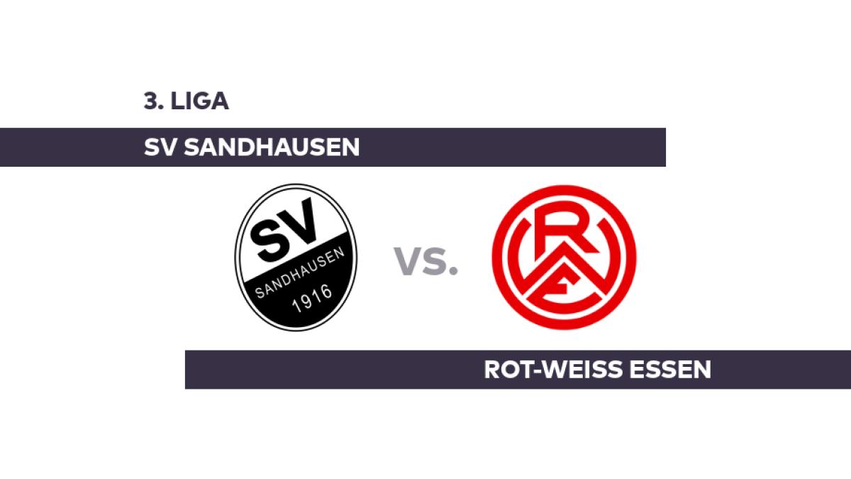 SV Sandhausen - Rot-Weiss Essen: Sandhausen fordert Essen heraus - 3. Liga