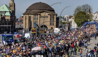 Hamburg & Schleswig-Holstein: Läufer haben Vorrang: Viele Straßensperrungen in Hamburg