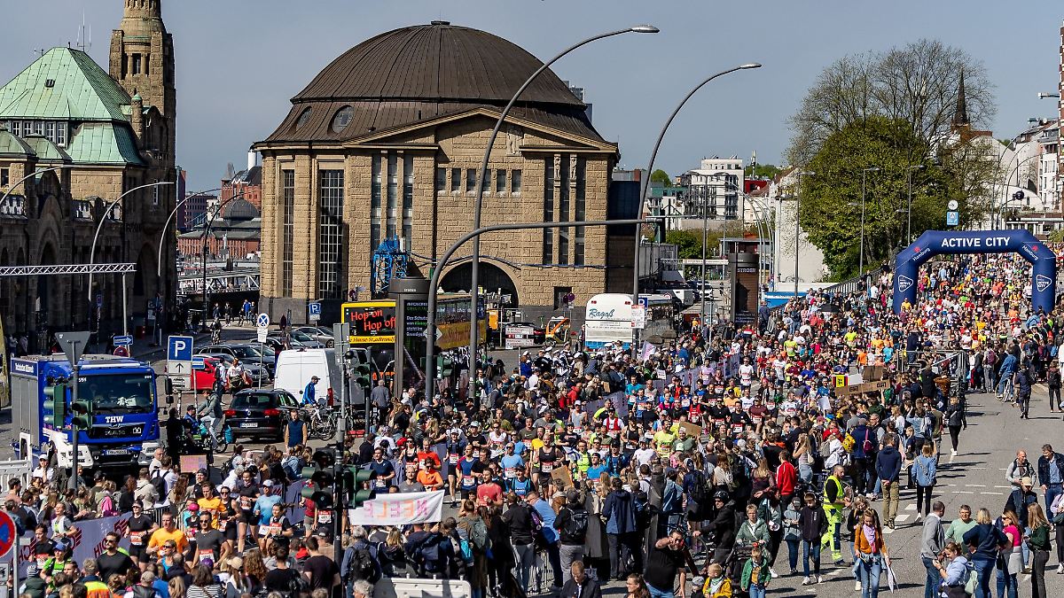 Hamburg & Schleswig-Holstein: Läufer haben Vorrang: Viele Straßensperrungen in Hamburg