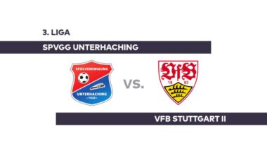 SpVgg Unterhaching - VfB Stuttgart II: Remis in letzter Minute: Unterhaching in der Nachspielzeit erfolgreich - 3. Liga