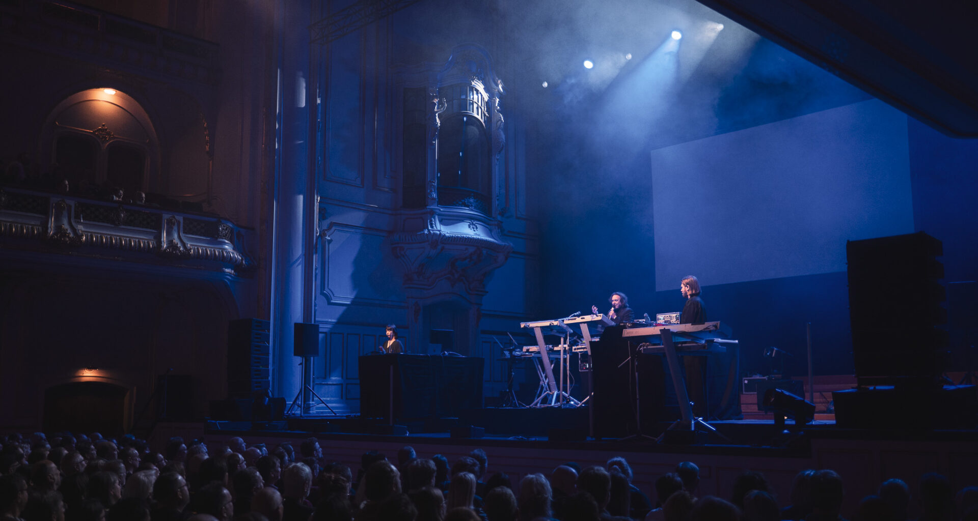 Tangerine Dream am 12. April 2025 in der Laeiszhalle in Hamburg