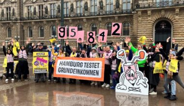 Modellversuch: Studie um Grundeinkommen verleiht Hamburger Initiative Rückenwind