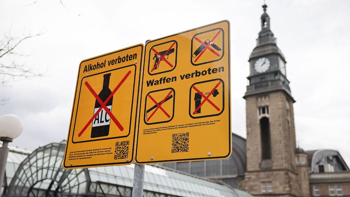 Hamburg & Schleswig-Holstein: Ein Jahr Alkoholverbot am Hauptbahnhof - 75 Bußgeldverfahren