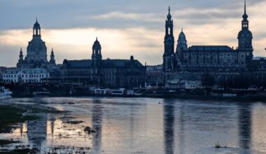 Hochwasser oder Niedrigwasser? Der Elbe-Pegel am 03.04.2025