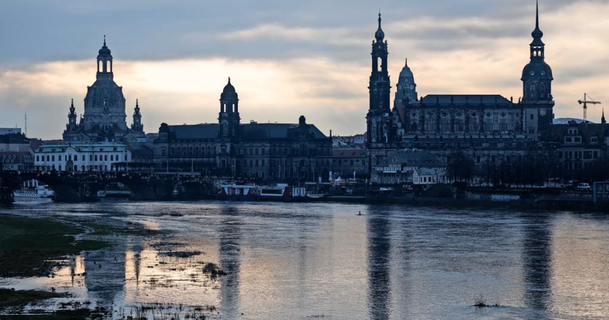 Hochwasser oder Niedrigwasser? Der Elbe-Pegel am 03.04.2025