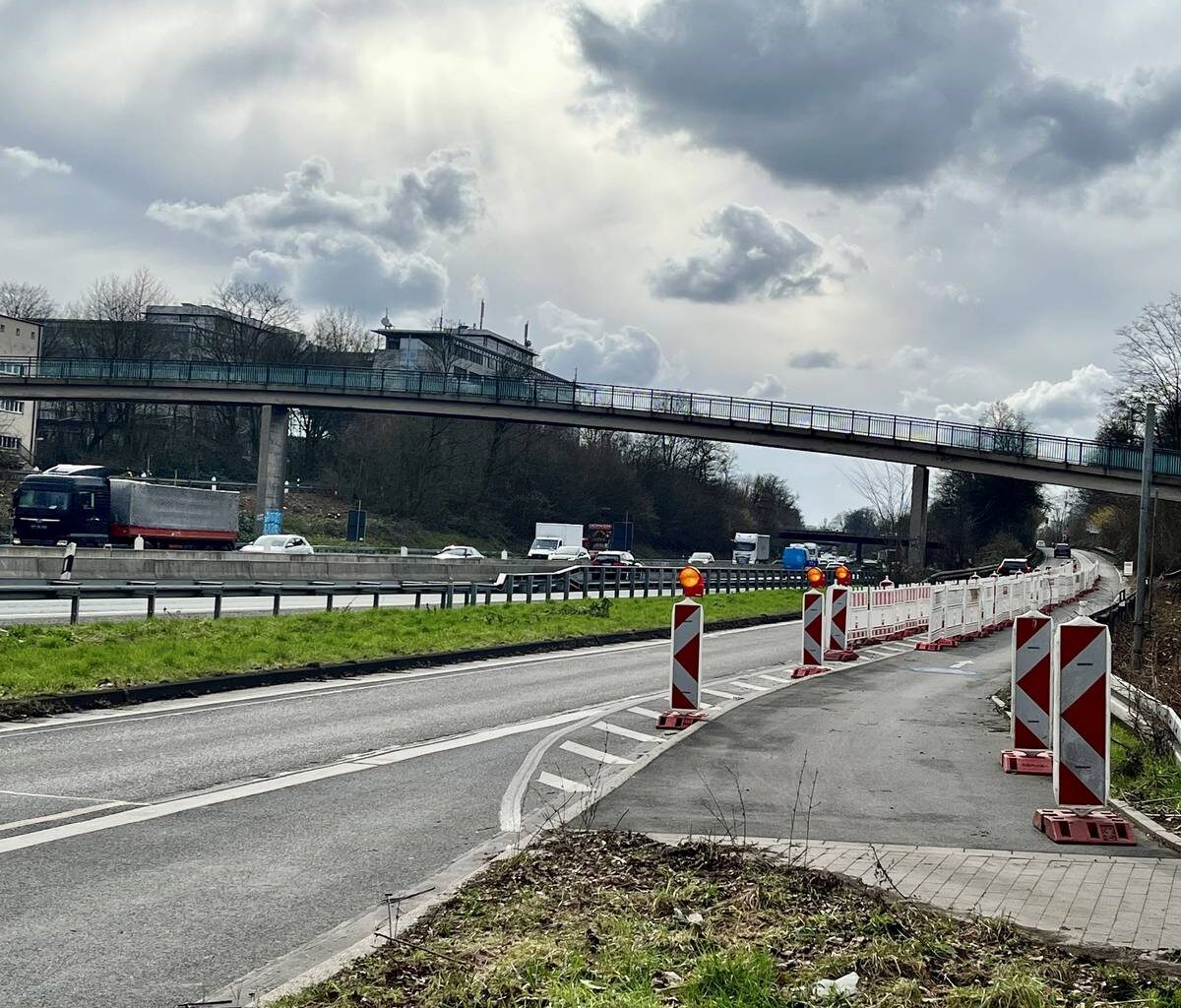 Autobahn in Essen wird ein Wochenende gesperrt