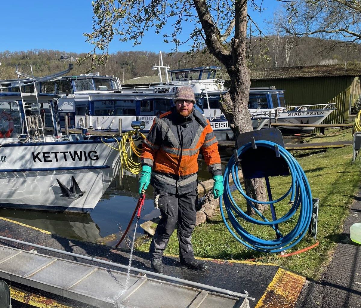 Weiße Flotte Essen macht sich startklar für die neue Saison