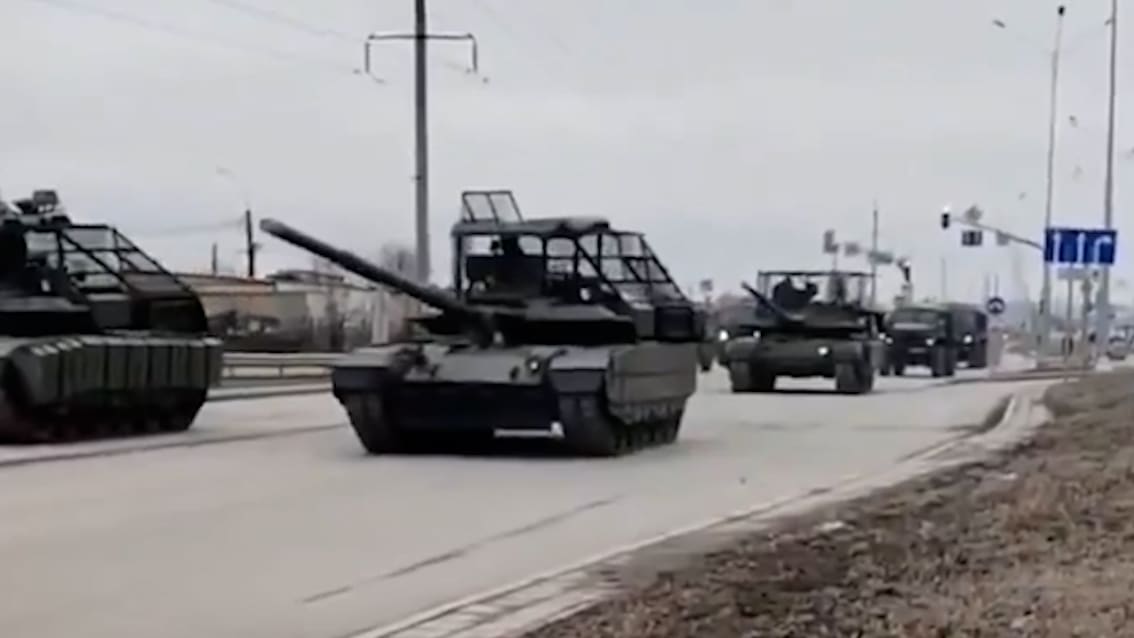 Russlands Panzer-Parade : Putins Botschaft an den Westen | News