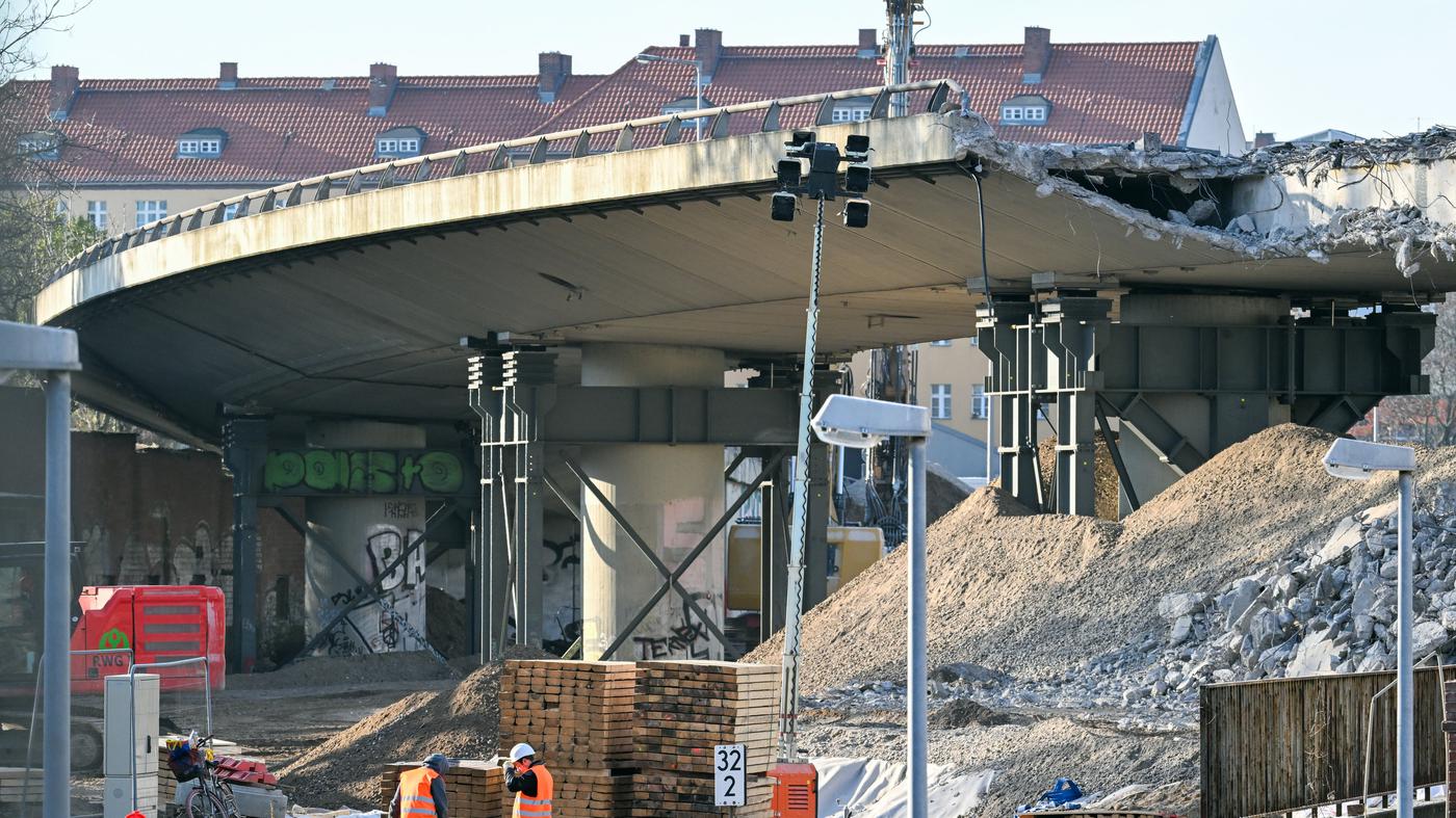 A100 in der Nacht zu Montag nur in einer Richtung befahrbar