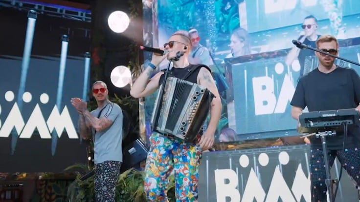 Ösi-Band rockt los: Was ein BÄÄM im „Megapark“ - BILD