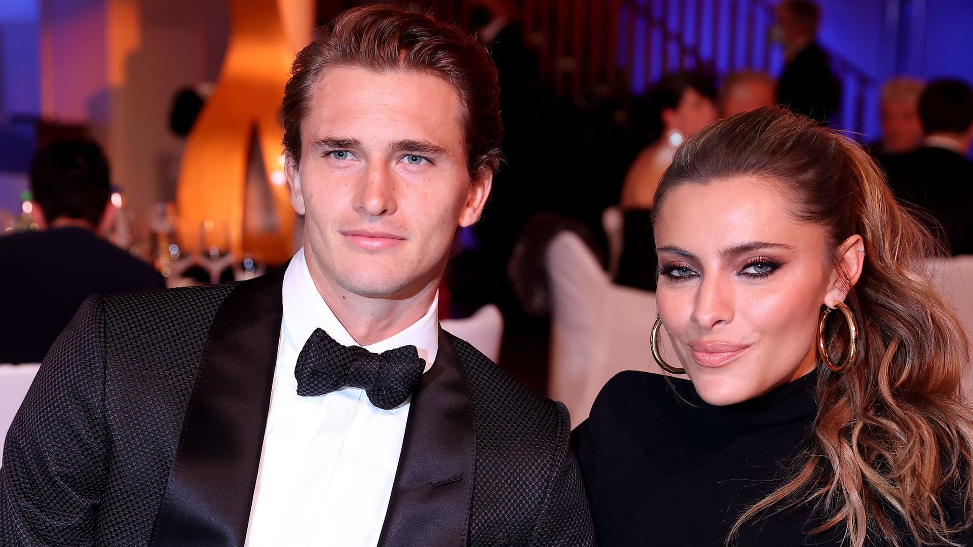 Alexander Zverev und Sophia Thomalla nehmen am "Sportler des Jahres" Award 2021 in Baden-Baden teil.
