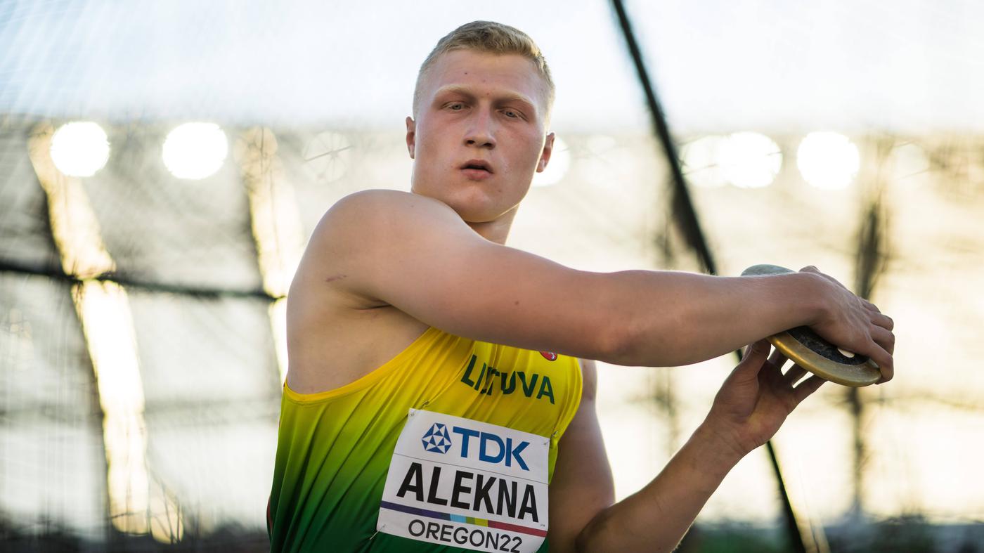 Ein Acker in den USA erregt die Leichtathletik