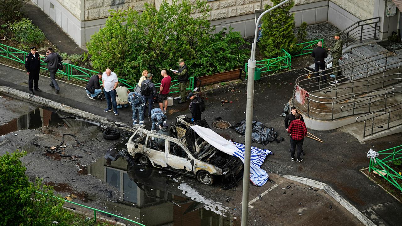 Russischer General stirbt durch Autobombe in Moskauer Vorort