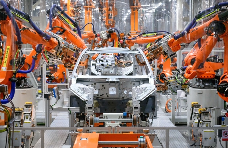 In China hat Audi im letzten Jahr eine Produktionsstätte eröffnet, die im aktuellen Handelsproblem mit den USA jedoch ganz und gar keinen Vorteil bringt (Bild: Audi AG)