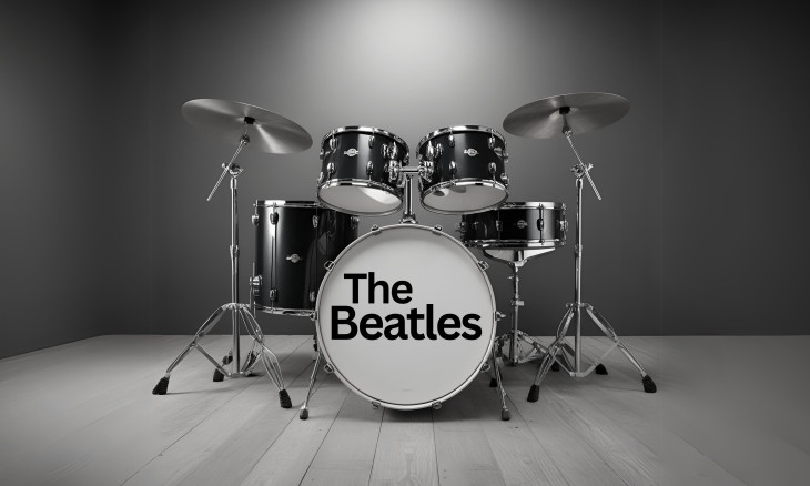 Beatles-Schlagzeuger Pete Best verabschiedet sich von der Bühne.
