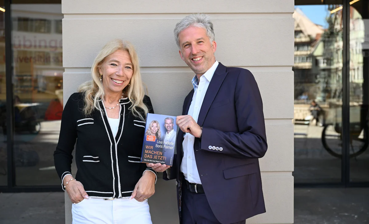 Neue Wege gehen - Mut zu mehr Mut: Federle und Palmer veröffentlichen Buch - Panorama