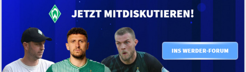 Im Forum über Werder Bremen mitreden!